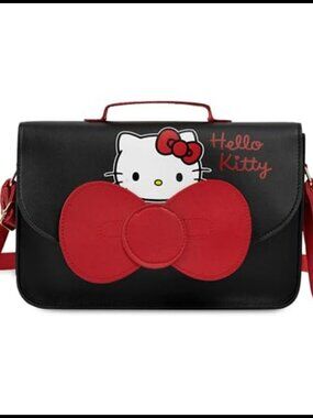 Hello Kitty Crossbody Bag Adjustable Strap Girls Kawaii Handbag